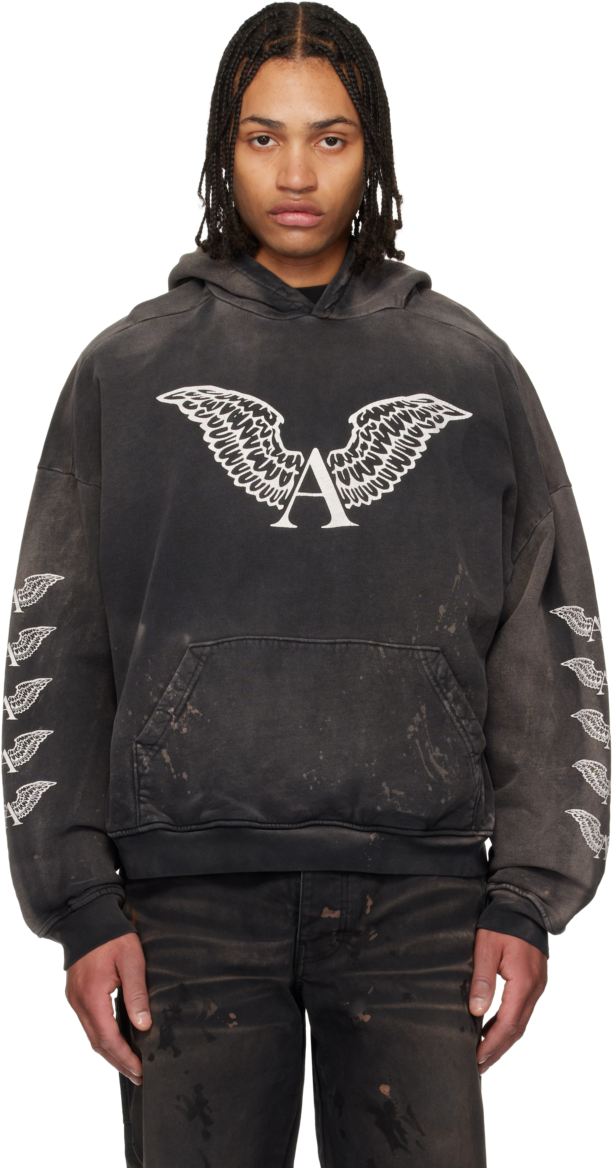 ALEXANDER DIGENOVA - Black Logo Hoodie