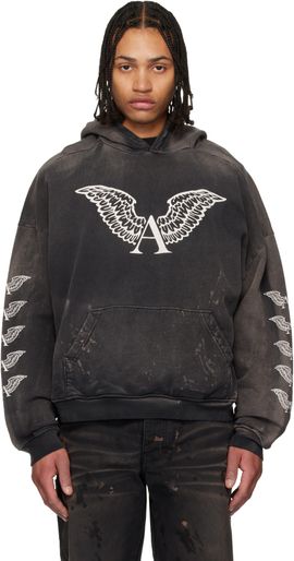 ALEXANDER DIGENOVA ALEXANDER DIGENOVA Black Logo Hoodie