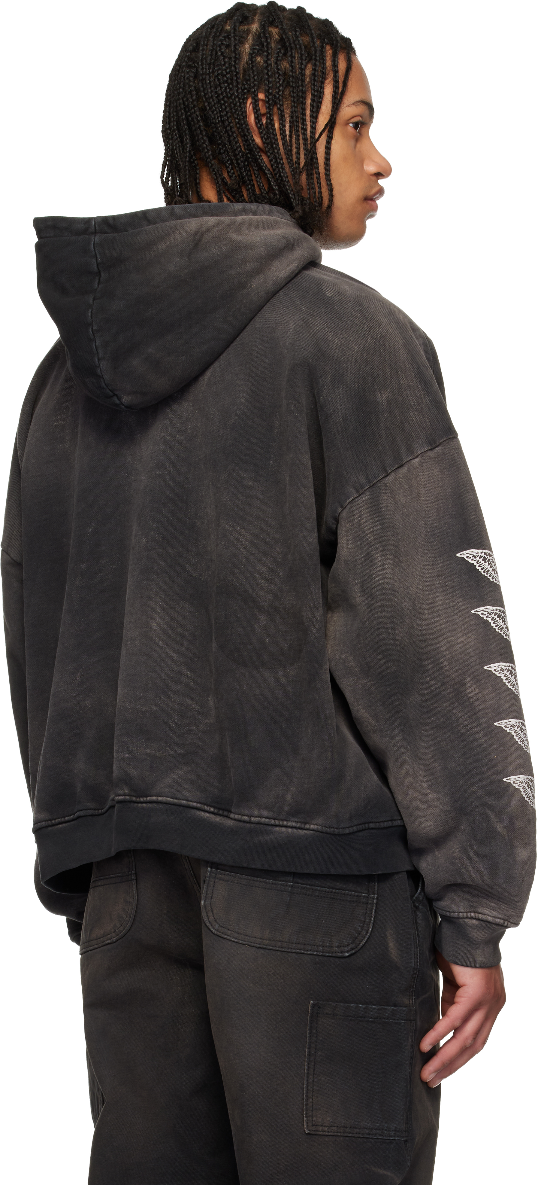 ALEXANDER DIGENOVA - Black Logo Hoodie