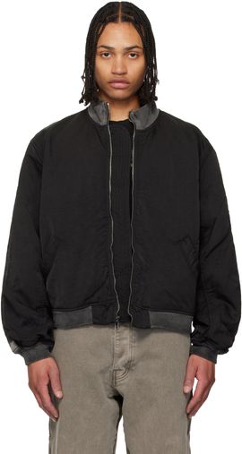 ALEXANDER DIGENOVA ALEXANDER DIGENOVA Black RL-Bomber Jacket