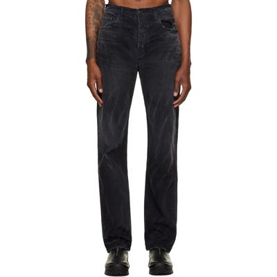 ALEXANDER DIGENOVA ALEXANDER DIGENOVA Black Straight Leg Jeans