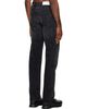 ALEXANDER DIGENOVA ALEXANDER DIGENOVA Black Straight Leg Jeans - 3