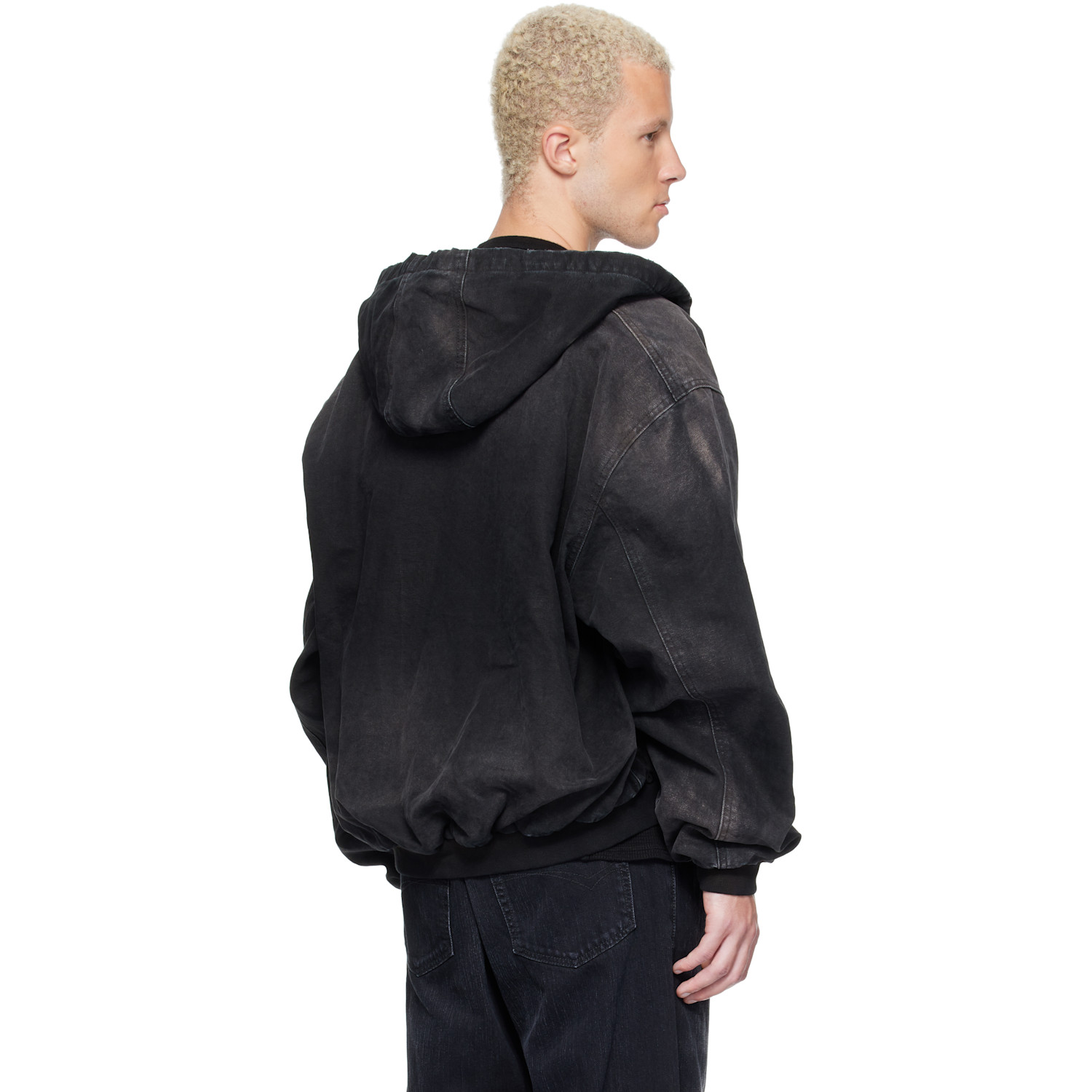 ALEXANDER DIGENOVA - Black Underground Canvas Jacket