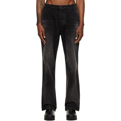 ALEXANDER DIGENOVA ALEXANDER DIGENOVA Black Underground Cargo Pants