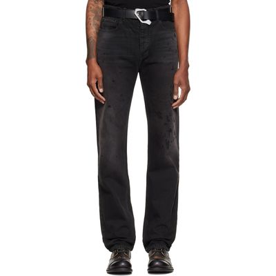 ALEXANDER DIGENOVA ALEXANDER DIGENOVA Black Underground Painter Jeans