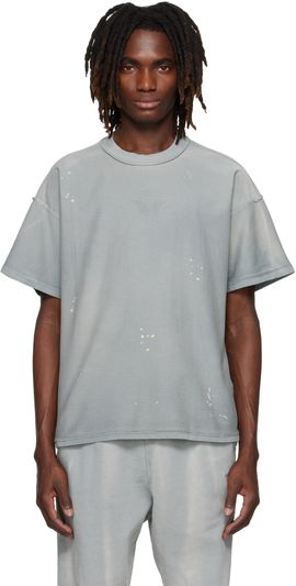 ALEXANDER DIGENOVA ALEXANDER DIGENOVA Blue Inside-Out T-shirt