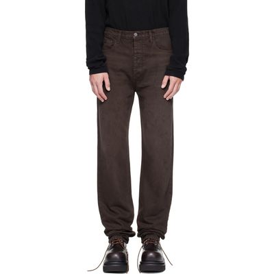 ALEXANDER DIGENOVA ALEXANDER DIGENOVA Brown Painter Jeans