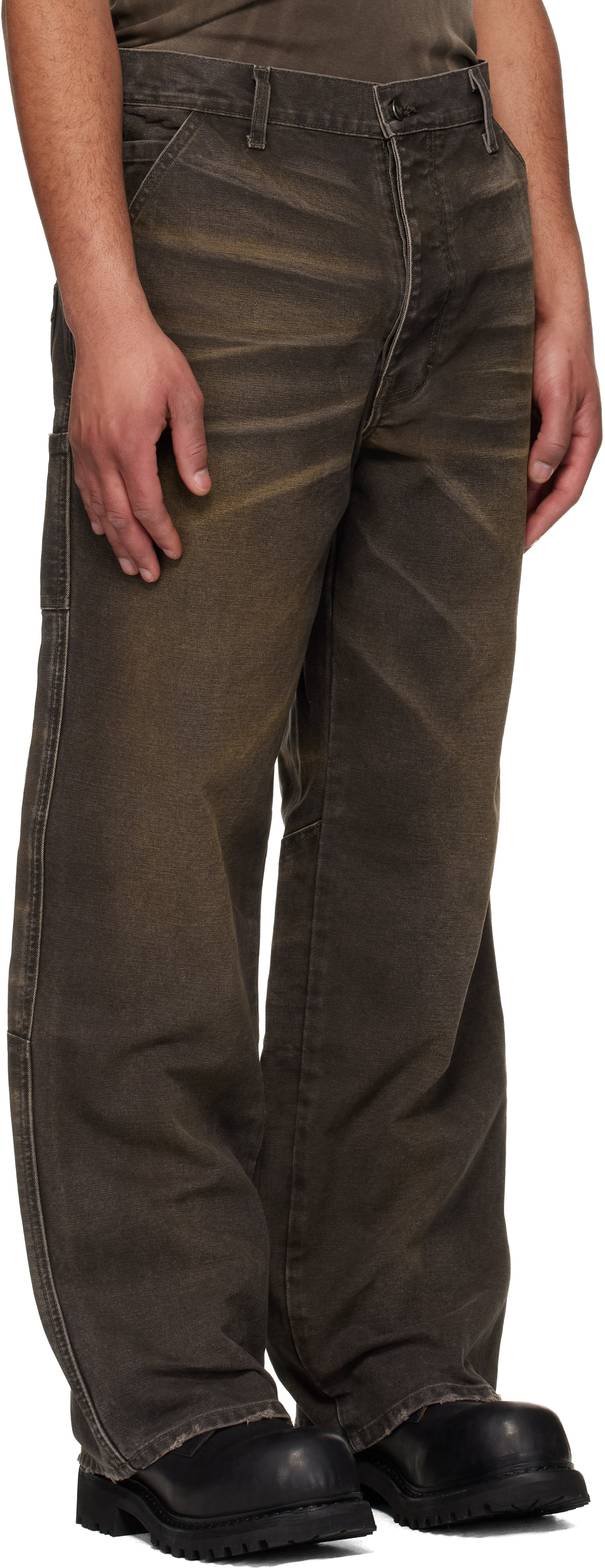 ALEXANDER DIGENOVA - Brown Underground Vintage Trousers