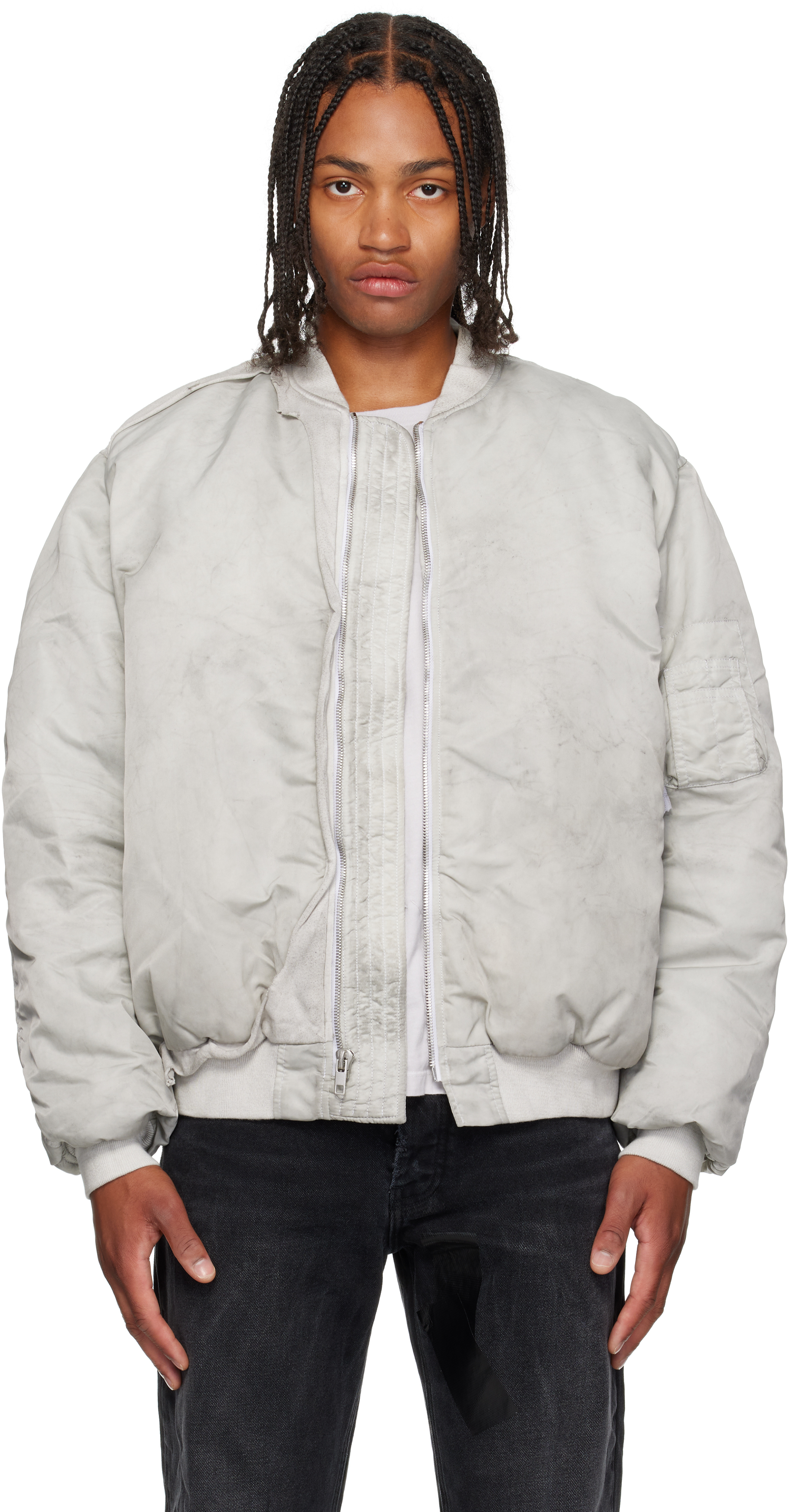 ALEXANDER DIGENOVA　フライトジャケット Cut Out Bomber – ALEXANDER DIGENOVA