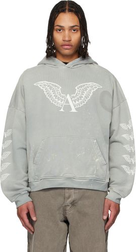 ALEXANDER DIGENOVA ALEXANDER DIGENOVA Gray Logo Hoodie