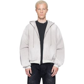 ALEXANDER DIGENOVA ALEXANDER DIGENOVA Gray Underground Canvas Jacket