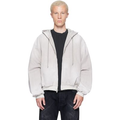 ALEXANDER DIGENOVA ALEXANDER DIGENOVA Gray Underground Canvas Jacket