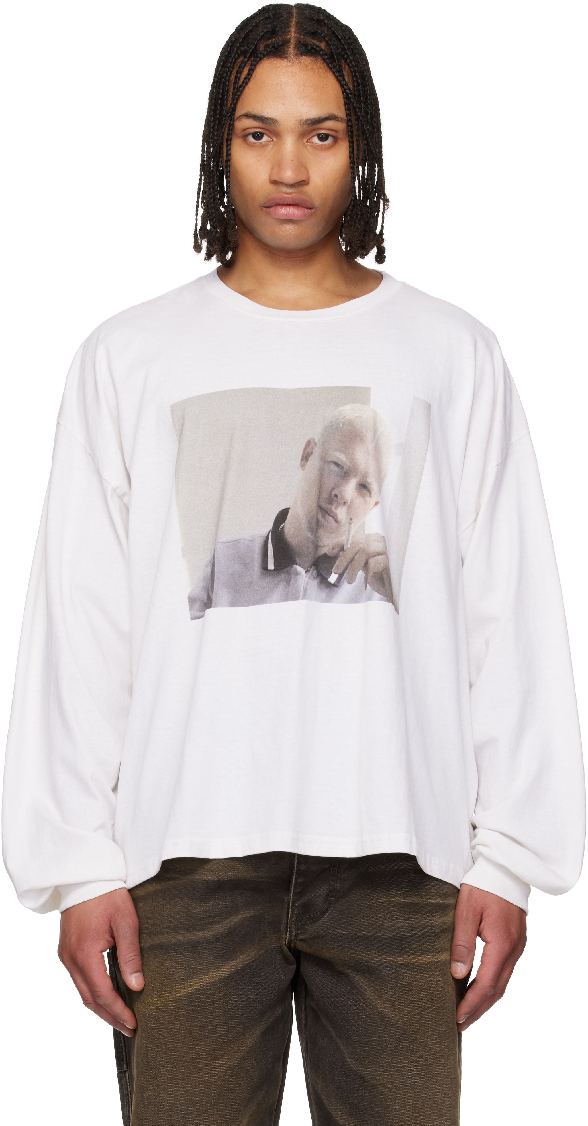 ALEXANDER DIGENOVA - Off-White Alexander Long Sleeve T-shirt