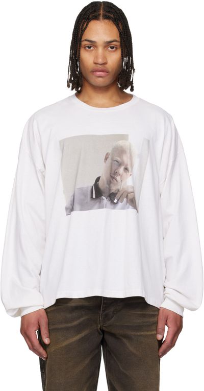 ALEXANDER DIGENOVA ALEXANDER DIGENOVA Off-White Alexander Long Sleeve T-shirt