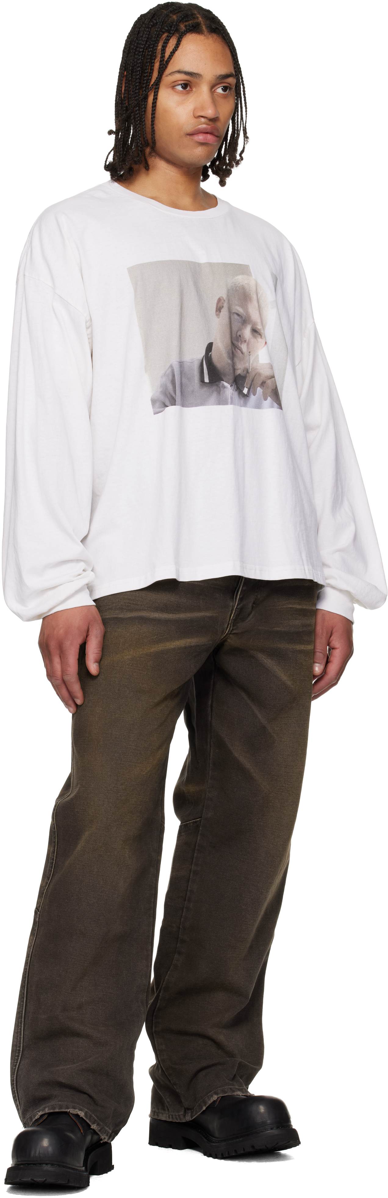 ALEXANDER DIGENOVA - Off-White Alexander Long Sleeve T-shirt