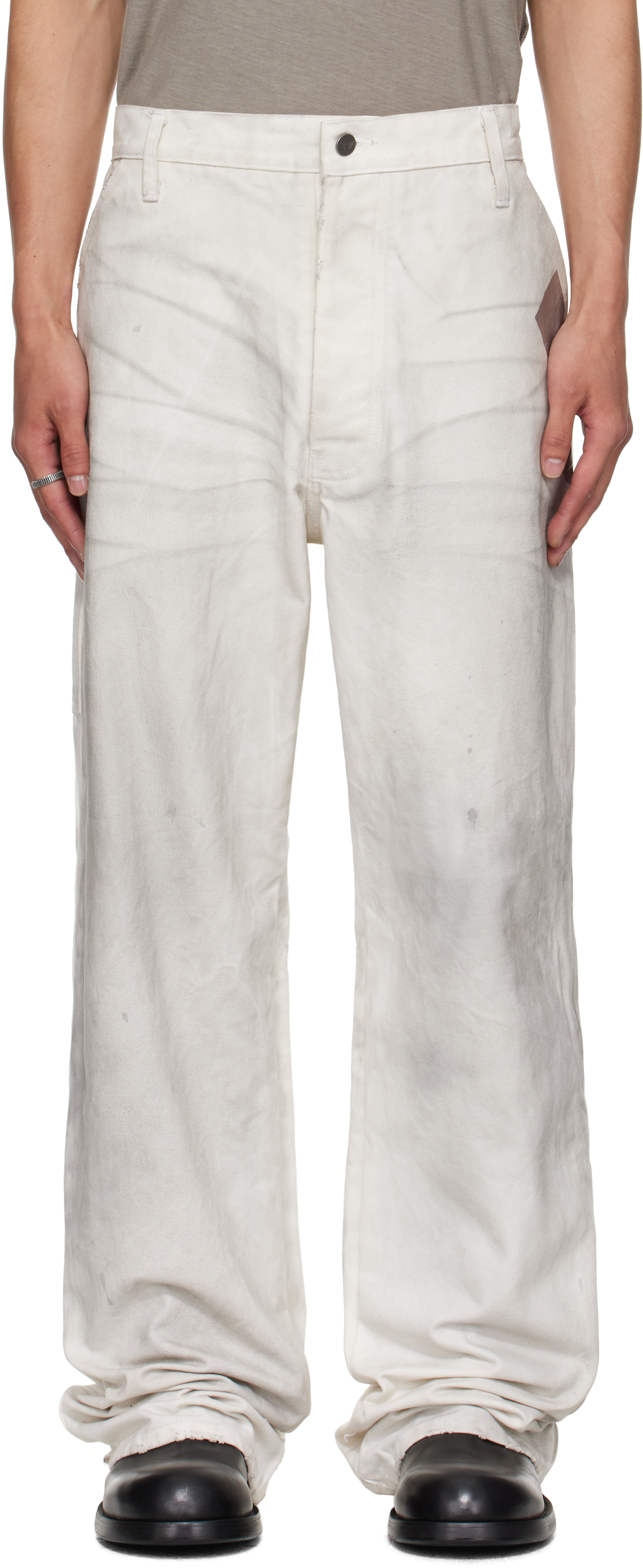 ALEXANDER DIGENOVA - Off-White Underground Trousers