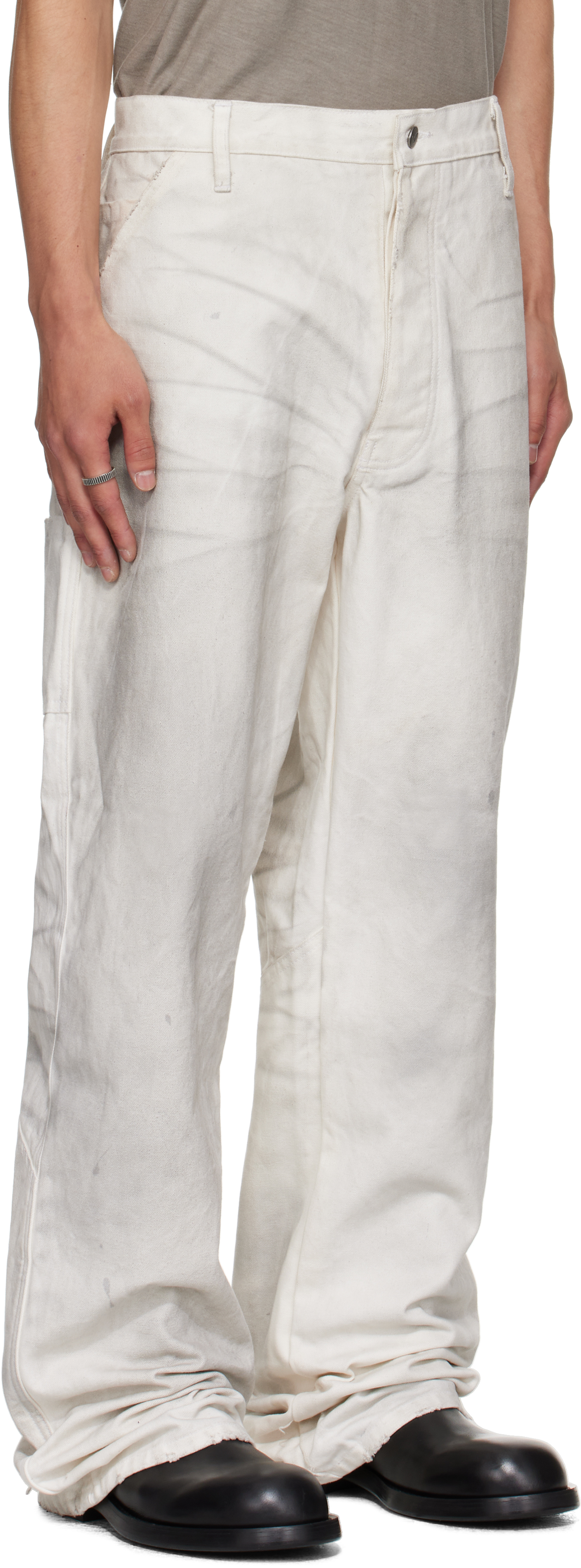 ALEXANDER DIGENOVA - Off-White Underground Trousers