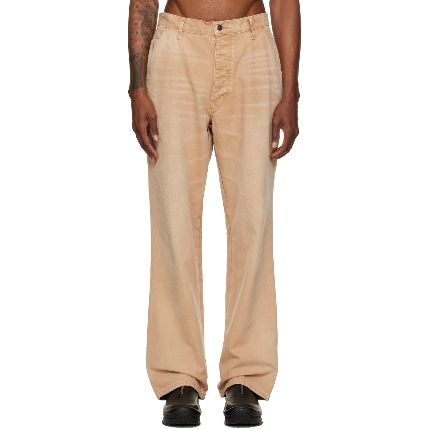 ALEXANDER DIGENOVA - Tan Underground Cargo Pants
