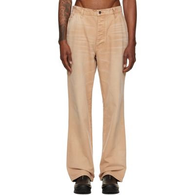ALEXANDER DIGENOVA ALEXANDER DIGENOVA Tan Underground Cargo Pants