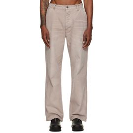 ALEXANDER DIGENOVA ALEXANDER DIGENOVA Taupe Underground Cargo Pants