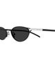 Alexander McQueen Women's Sleek 50MM Cat-Eye Sunglasses - 3