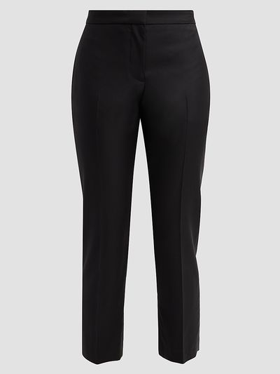 Alexander McQueen Women's Wool Cigarette Trousers