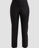 Alexander McQueen Women's Wool Cigarette Trousers - 6
