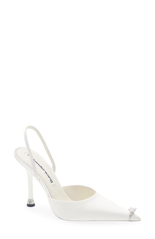 Alexander Wang Alexander Wang Akilita Pointed Toe Slingback Pump
