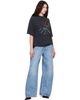 Alexander Wang Alexander Wang Black Crystal Pinwheel T-shirt - 4