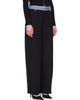 Alexander Wang Alexander Wang Black Denim Waistband Mid-Rise Trousers - 2