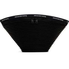 Alexander Wang Alexander Wang Black Disc Zipper Small Tote