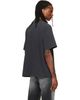 Alexander Wang Alexander Wang Black Gradient Logo Short Sleeve T-shirt - 3