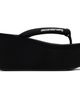 Alexander Wang Alexander Wang Black Jenna Thong Platform Healed Sandal - 1