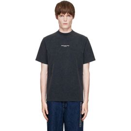 Alexander Wang Alexander Wang Black Logo Print T-shirt