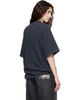 Alexander Wang Alexander Wang Black Mirrored Logo Print T-shirt - 3