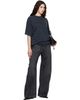 Alexander Wang Alexander Wang Black Mirrored Logo Print T-shirt - 4