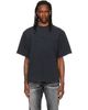 Alexander Wang Alexander Wang Black Mirrored Logo Short Sleeve T-shirt - 1