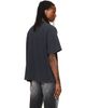 Alexander Wang Alexander Wang Black Mirrored Logo Short Sleeve T-shirt - 3