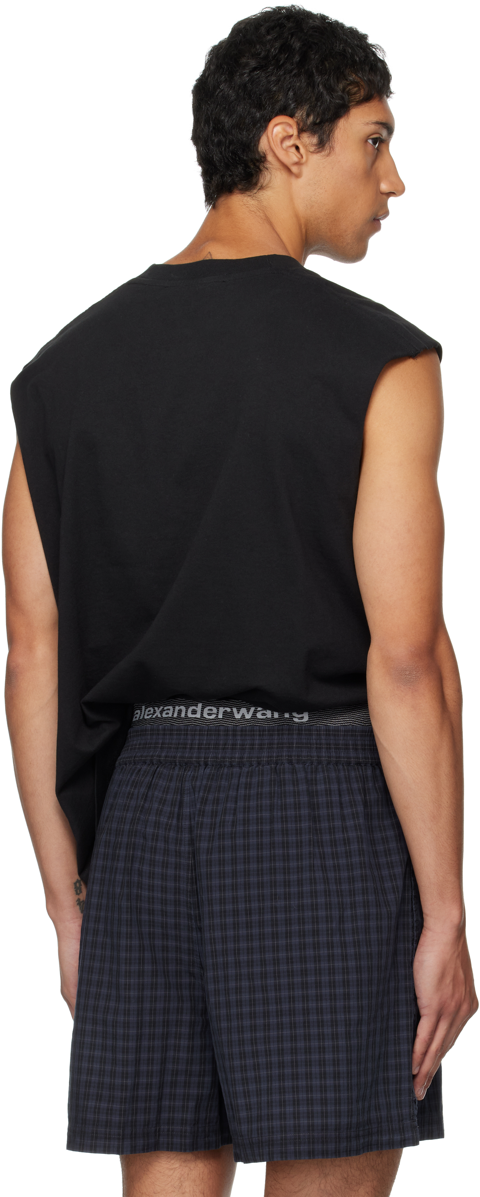 Alexander Wang - Black Muscle Tank Top