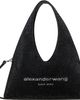 Alexander Wang Alexander Wang Black Pike Crystal Mini Bag - 1