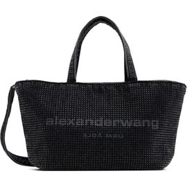 Alexander Wang Alexander Wang Black Punch Crystal Mini Tote