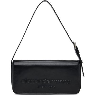 Alexander Wang Alexander Wang Black Punch Flap Shoulder Bag