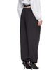 Alexander Wang Alexander Wang Black Rhinestone Drawcord Mid-Rise Track Pants - 3