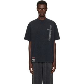 Alexander Wang Alexander Wang Black Short Sleeve Flasher Graphic T-shirt