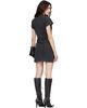 Alexander Wang Alexander Wang Black Shrunken Polo Minidress - 3