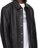 Alexander Wang Alexander Wang Black Snap Front Leather Jacket - 2