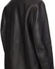 Alexander Wang Alexander Wang Black Snap Front Leather Jacket - 3