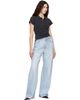 Alexander Wang Alexander Wang Blue Balloon Jogger Rhinestone Drawcord Jeans - 4