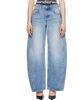 Alexander Wang Alexander Wang Blue Blow-Up Logo Waistband Jeans - 1