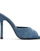 Alexander Wang Alexander Wang Blue Cher Mule Heeled Sandals - 1